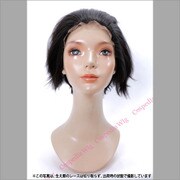 コスペディアウィッグ ショートフロントレース ナチュラルブラック