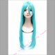 コスペディアウィッグ ロングストレート 80cm エメラルドグリーン