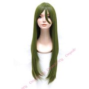 コスペディアウィッグ ロングストレート 80cm エバーグリーン