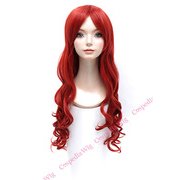 コスペディアウィッグ ロングウェーブ ガーネットブラウン