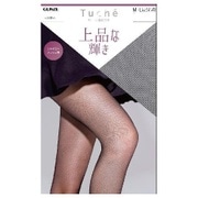 Tuche トゥシェ シャイニーメッシュ 上品な輝き ブラック M-L
