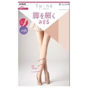 Tuche トゥシェ 脚を細くみせる着圧ストッキング ナチュラル M-L
