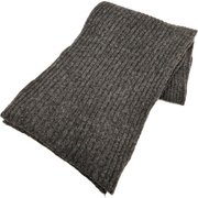 ロメオ・ジリ マフラー 60RG17A-KNIT-CHARCOAL GRAY