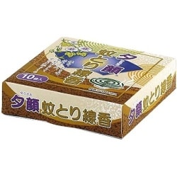 夕顔 蚊とり線香 10巻