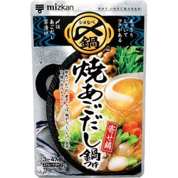 〆まで美味しい 焼あごだし鍋つゆ ストレートタイプ 750g