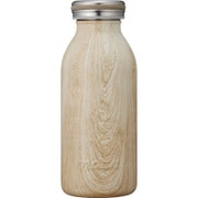 mosh！ボトル 350ml 木目 ブラウン DMMB350WB