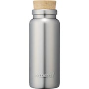 mosh！コルク風蓋ボトル 360ml シルバー DMCB360SV