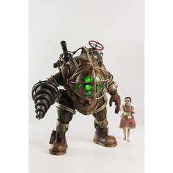 ヨドバシ Com スリーゼロ 1 6 Big Daddy Little Sister ビッグダディ リトルシスター Bioshock バイオショック 1 6スケール 全高約315mm ビッグダディ 約143mm リトルシスター 塗装済可動フィギュア 通販 全品無料配達