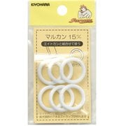 GFSUN16-137 [マルカン 15mm 6ヶ入 白]