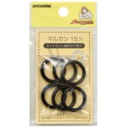 GFSUN16-138 [マルカン 15mm 6ヶ入 黒]