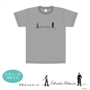 サンリオ×鋼の錬金術師 Tシャツ エド＆マスタング グレーレディースM [キャラクターグッズ]