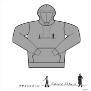 サンリオ×鋼の錬金術師 パーカー エド＆マスタング グレーS [キャラクターグッズ]