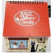 家型カレンダーBOX入りタオル 魔女の宅急便 ローズメゾン＋パン屋 [キャラクターグッズ]