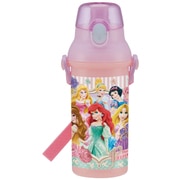 キャラクターグッズ PSB5SAN 食洗機対応 直飲みプラワンタッチボトル 480ml プリンセス (18)