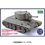 UU72442 [1/72 ミリタリーシリーズ No.72442 露・T34突撃型 D-11榴弾砲搭載]