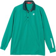 IGM04FGRL [17AW TOUR B 長袖3D解析台付ポロシャツ メンズ Lサイズ グリーン]