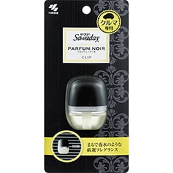 サワデー 車用 パルファム ノアール 消臭芳香剤 クリップタイプ 6ml