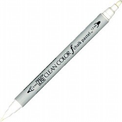 ZIG クリーンカラーf チョークパステル ホワイト TCS-6500-000