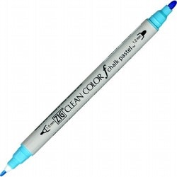 ZIG クリーンカラーf チョークパステル ブルー TCS-6500-030