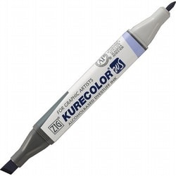 ZIG KURECOLOR TWIN WS GRAY KC-3000N-828