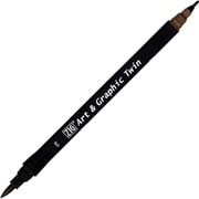 ZIG Art & Graphic Twin DARK BROWN TUT-80-076