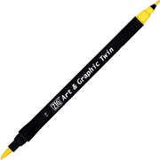 ZIG Art & Graphic Twin MID YELLOW TUT-80-110