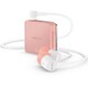 Bluetooth対応 クリップ型ワイヤレスステレオヘッドセット ピンク SBH24P