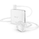 Bluetooth対応 クリップ型ワイヤレスステレオヘッドセット ホワイト SBH24W