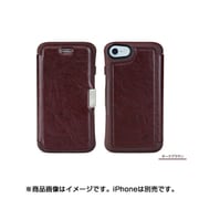 TUN-PH-000565 [Hybrid Card Folio for iPhone 8 ダークブラウン]