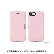 TUN-PH-000567 [Hybrid Card Folio for iPhone 8 ライトピンク]