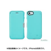 TUN-PH-000568 [Hybrid Card Folio for iPhone 8 ターコイズ]