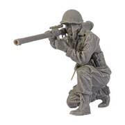 CMF35338 [1/35 レジン製パーツ 米・57mm無反動砲 M18発射姿勢兵士 WW II /朝鮮戦争]