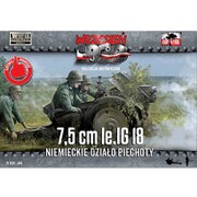 PF72046 [1/72 ミリタリーシリーズ 独 7.5cm le.IG18 歩兵砲タイヤタイプ ＆ 砲兵3体]