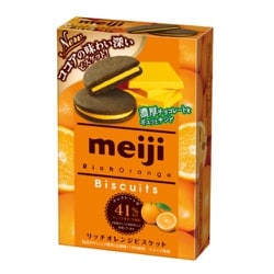 ヨドバシ Com 明治 Meiji リッチオレンジビスケット 6枚 通販 全品無料配達