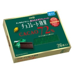 ヨドバシ.com - 明治 meiji チョコレート効果 カカオ72％26枚入り 130g