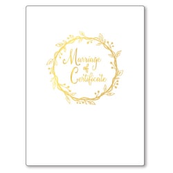 結婚証明書 オリーブ NS-OLIVE