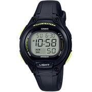 Ladies 10year Battery Easy Fit Degital ライト機能付デジタルウォッチ ブラック/ネオンイエロー LW-203-1BJF