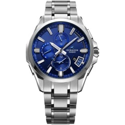 ヨドバシ Com カシオ Casio オシアナス Oceanus Ocw G2000 2ajf G2000シリーズ 3way Bluetooth搭載 Gps電波ソーラー時計 チタンバンド ブルー 通販 全品無料配達