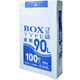 ポリ袋 透明 90L 100枚入 厚さ0.045mm 箱入タイプ BL-93