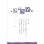 限定私製 喪中ハガキ 花水景 5枚入り MPC-022