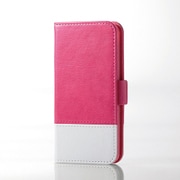 iPod Touch ソフトレザーカバー ツートンタイプ ピンク×ホワイト AVA-T17PLFDTPN