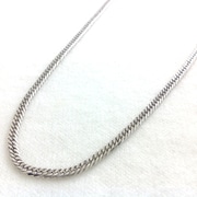 プラチナ Pt850 喜平ネックレス 6面カット 10g 45cm 引き輪