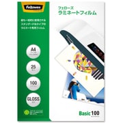 A4サイズ用 25枚入 100ミクロン ベーシック 5848701