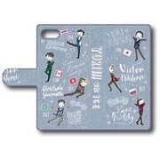 ユーリ！！！ on ICE 手帳型スマホケース P-A iPhone 6 / iPhone 6s / iPhone 7 [キャラクターグッズ]