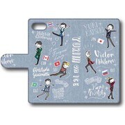 ユーリ！！！ on ICE 手帳型スマホケース P-A iPhone 6 Plus / iPhone 6s Plus / iPhone 7 Plus [キャラクターグッズ]