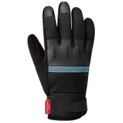 WS(Windstopper)サーマルリフレクティブ グローブ ブラック/ブルー XL