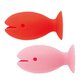 立つおさかな歯ブラシカバー ピンク W583P