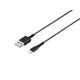 USB2.0ケーブル（Type-A to Lightning） MFi認証モデル 1.5m ブラック BSMPCL215BK
