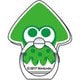 キャラリング スプラトゥーン2 ネオグリーン [ストラップ]