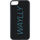WL67-LG-LB [iPhone 8/7 ケース WAYLLY　ウェイリー ロゴ ライトブルー]